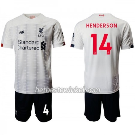 Liverpool Jordan Henderson 14 Kind Voetbaltenues Uit 2019/20 - SS (+ Korte broeken)